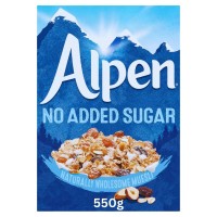 Alpen NO ADDED SUGAR Muesli 560g - Best Before 28.07.26 Alpen NO ADDED SUGAR Muesli 560g - Best Before 28.07.26